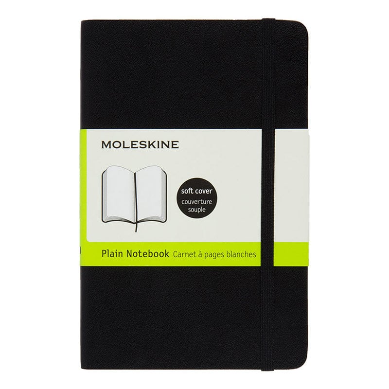 Moleskine lg black blank HardC Moleskine