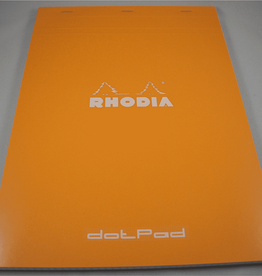 Rhodia Orange Dot Pad 8x11 Rhodia