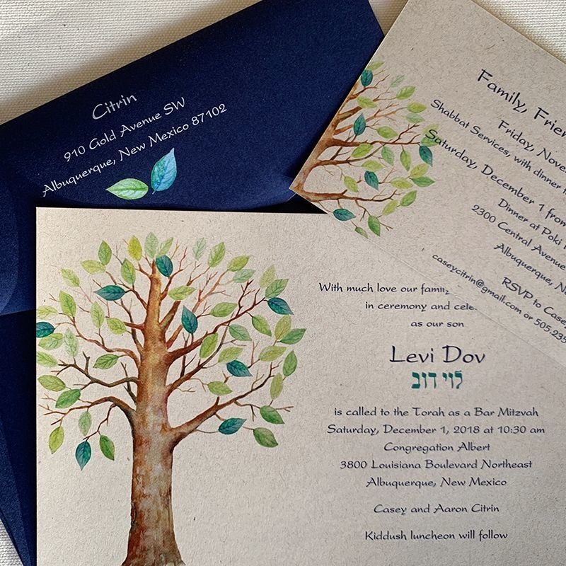 Tree of Life Invitation