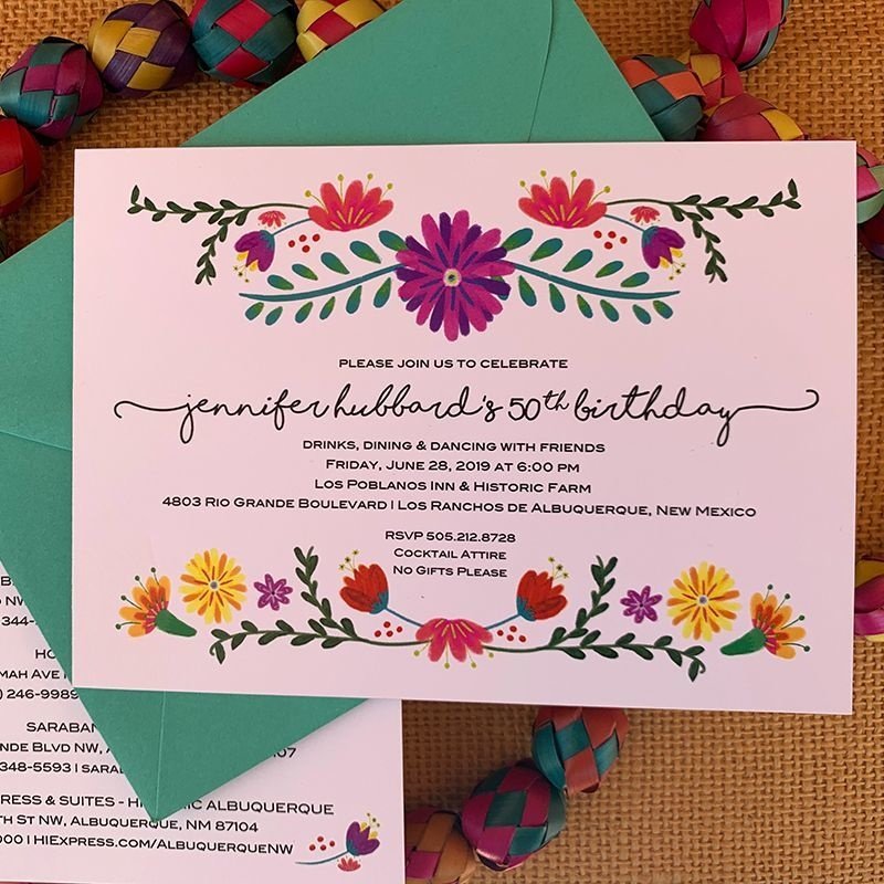 Estella Floral Invitation