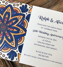 Talavera Tile Invitation