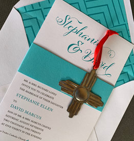 Tin Zia Wedding Invitation