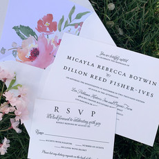 Micalya & Dillon Wedding Invitation