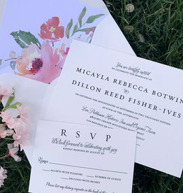 Micalya & Dillon Wedding Invitation