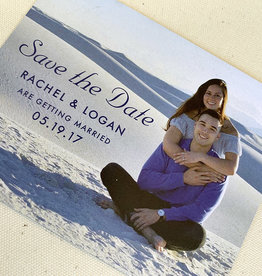 White Sands Save the Date Magnet