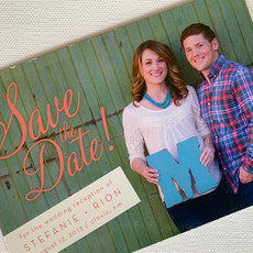 Magnet Save the Date Stephanie & Rion