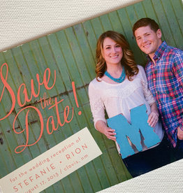 Magnet Save the Date Stephanie & Rion