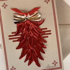 Chili Ristra Ornament Card