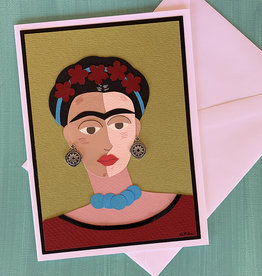 Frida Kahlo Collage Card