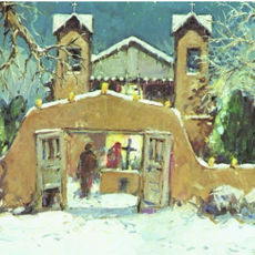 Santuario Yuletide Holiday Cards set/12