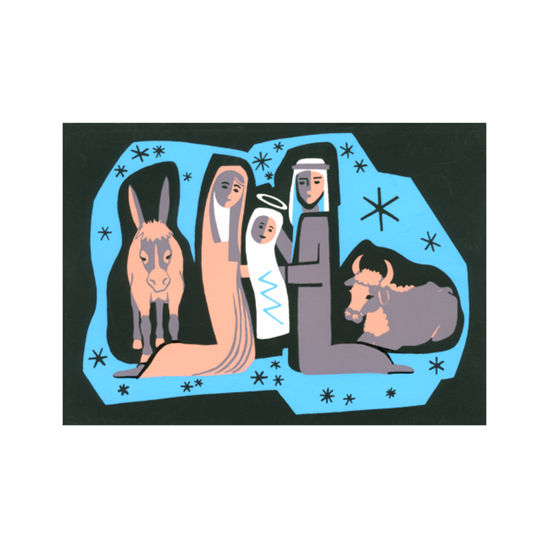 The Holy Family Holiday Cards