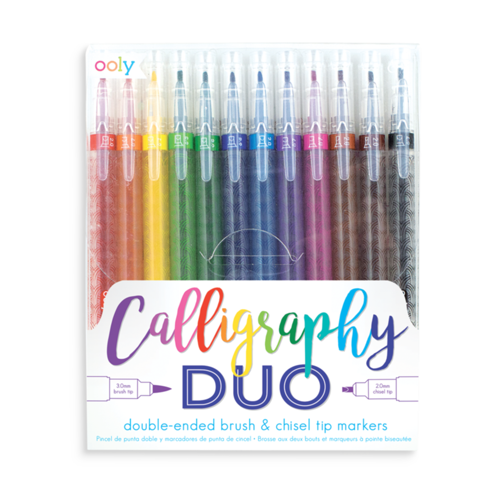 Calligraphy Duo Markers Set/12