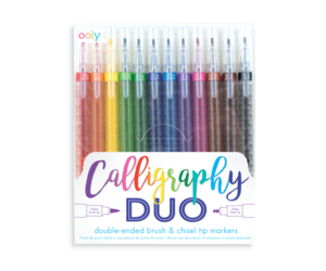 Ooly Dual Tone Double Ended Brush Marker Set