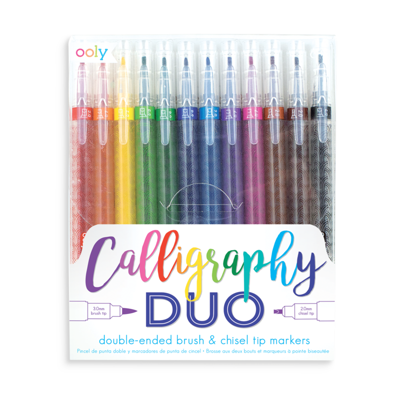 Calligraphy Duo Markers Set/12