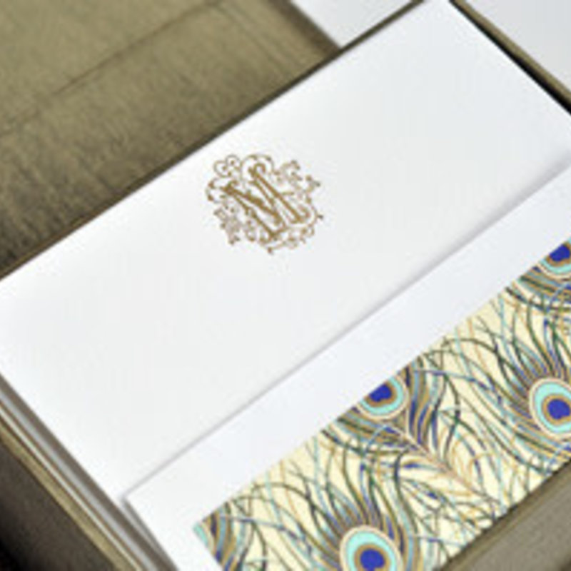 PETITE OLIVE SILK STATIONERY BOX