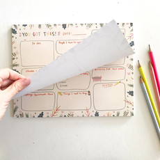 Balanced Day Planner Notepad