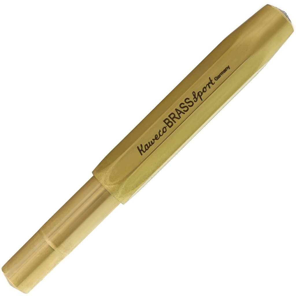 Brass Kaweco Sport Fountain Pen