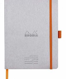 Rhodia Meeting Notebook Silver Rhodiarama