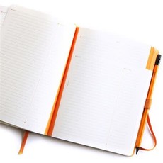 Rhodia Meeting Notebook Silver Rhodiarama