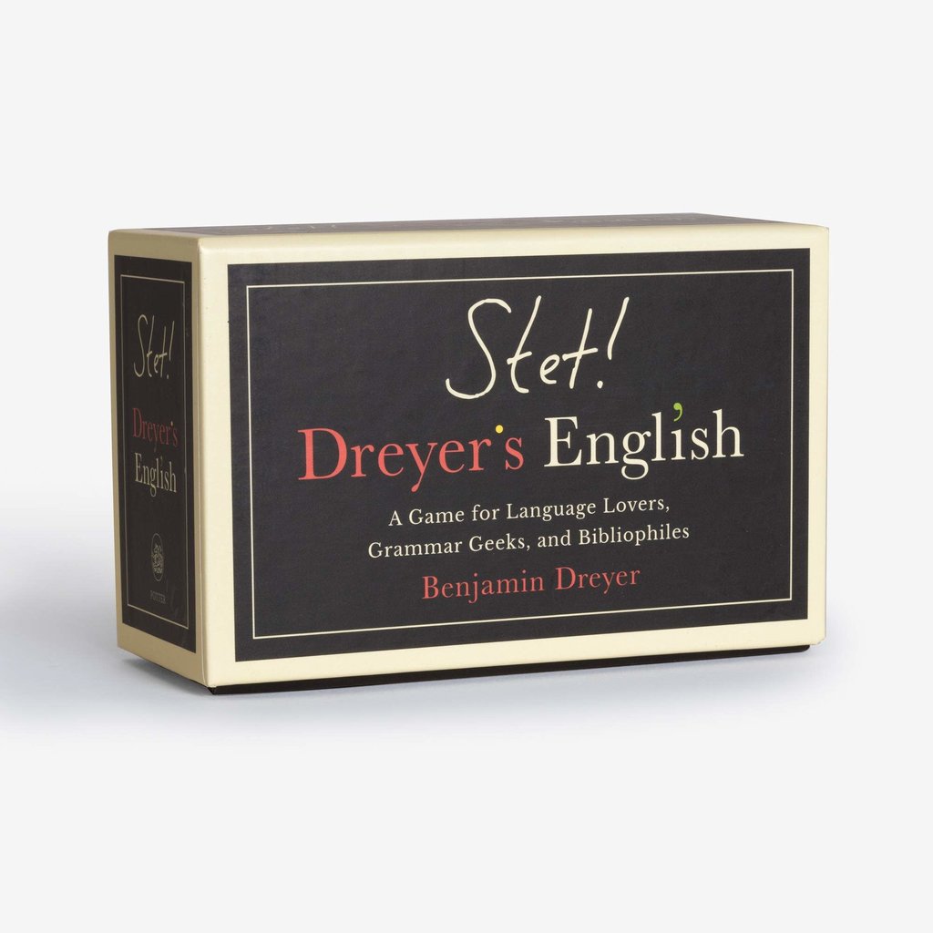 Stet! A Game for Language Lovers, Grammar Geeks, and Bibliophiles