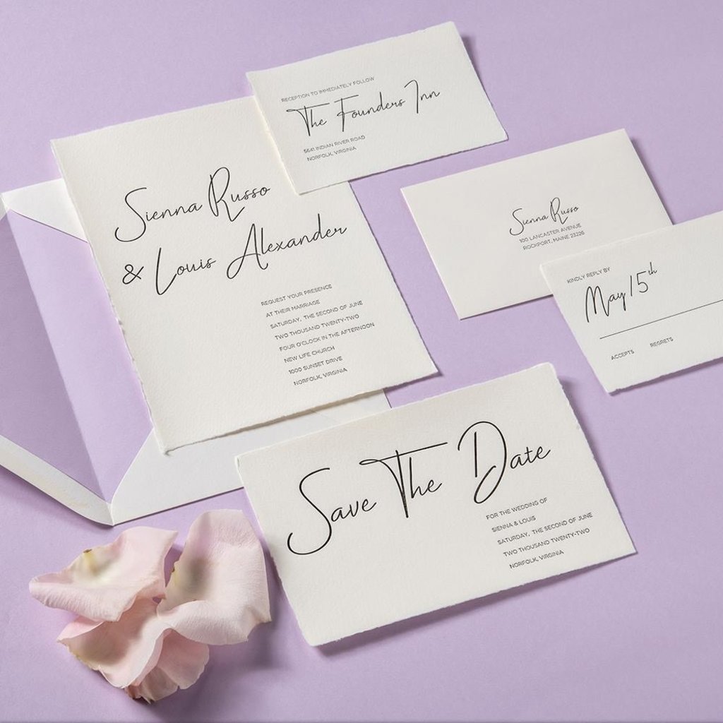 Sierra + Louis Invitation Suite