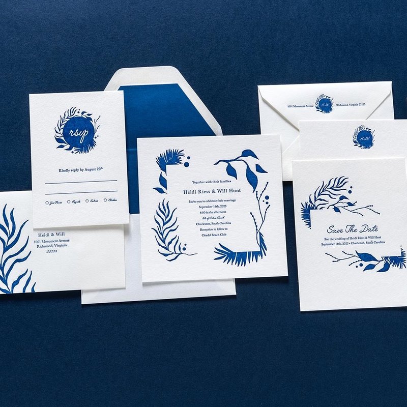 Hedi + Will Custom Invitation Suite