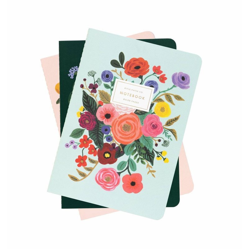 Rifle Assorted Set of 3 Garden Party Notebooks