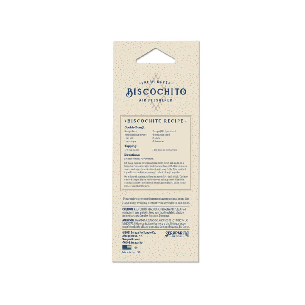 Biscochito Air Freshener