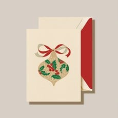 Filigree Ornament Crane Boxed Christmas Cards