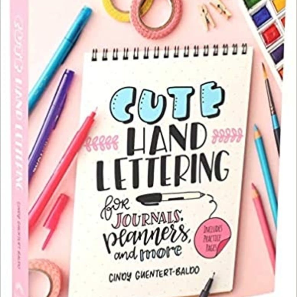 Cute Hand Lettering Book