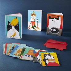 The Secret Life of Cats 20 Cards & Envelopes
