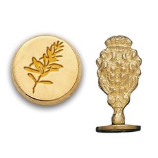 Rosemary Brass Wax Seal Stamp
