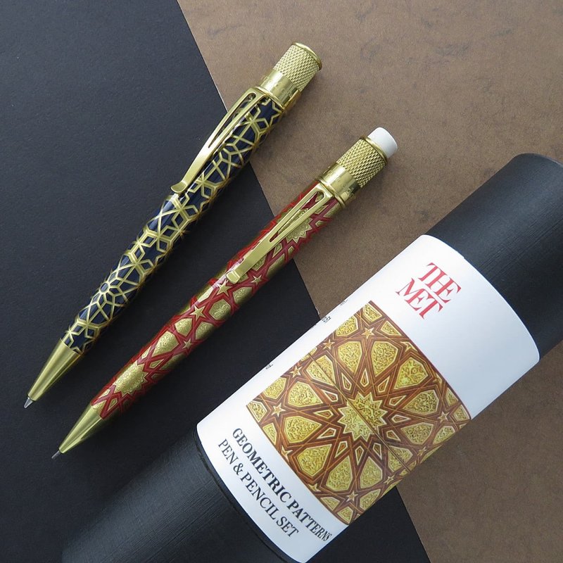 The Met Geometric Pen & Pencil Set