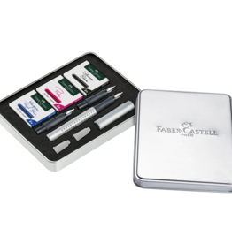 Faber-Castell Silver Calligraphy Set