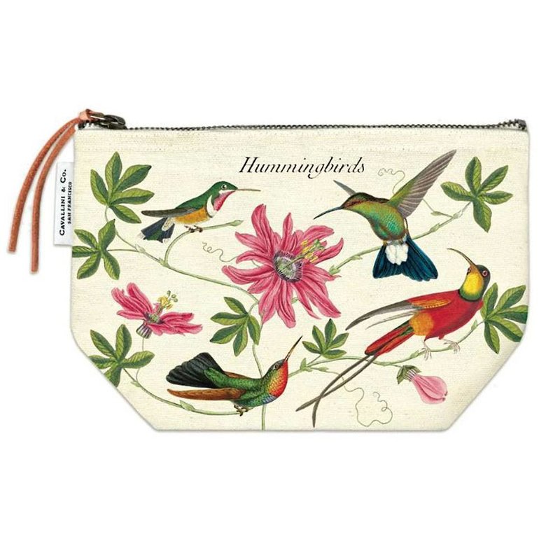 Hummingbird Vintage Pouch