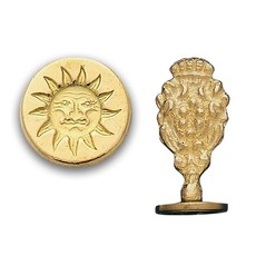 Sun Brass Wax Seal Stamp