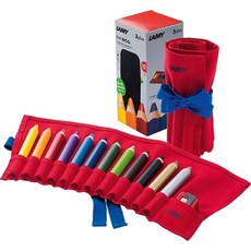 3 Plus Color Pencils Cloth Roll Lamy