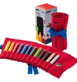 3 Plus Color Pencils Cloth Roll Lamy