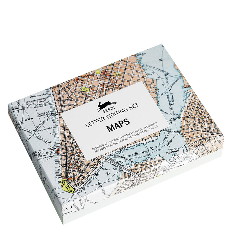 Maps Letter Writing Set