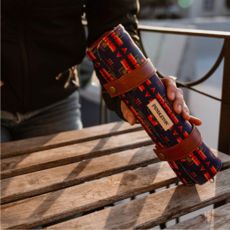 Pendleton Chess and Checkers Travel-Ready Roll up Game