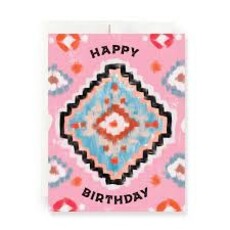 Santa Fe Birthday Single Card