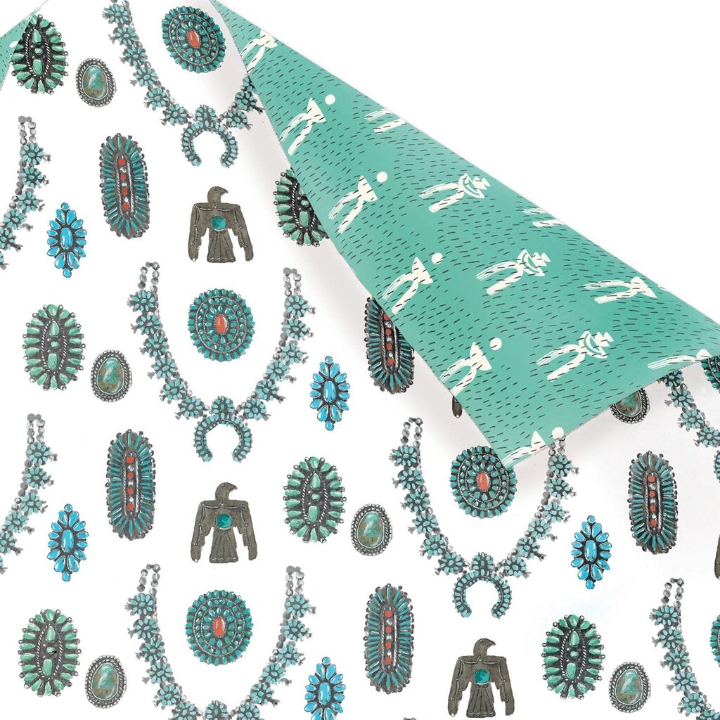 Turquoise Jewelry Gift Wrap