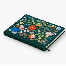 Embroidered Floral Sketchbook