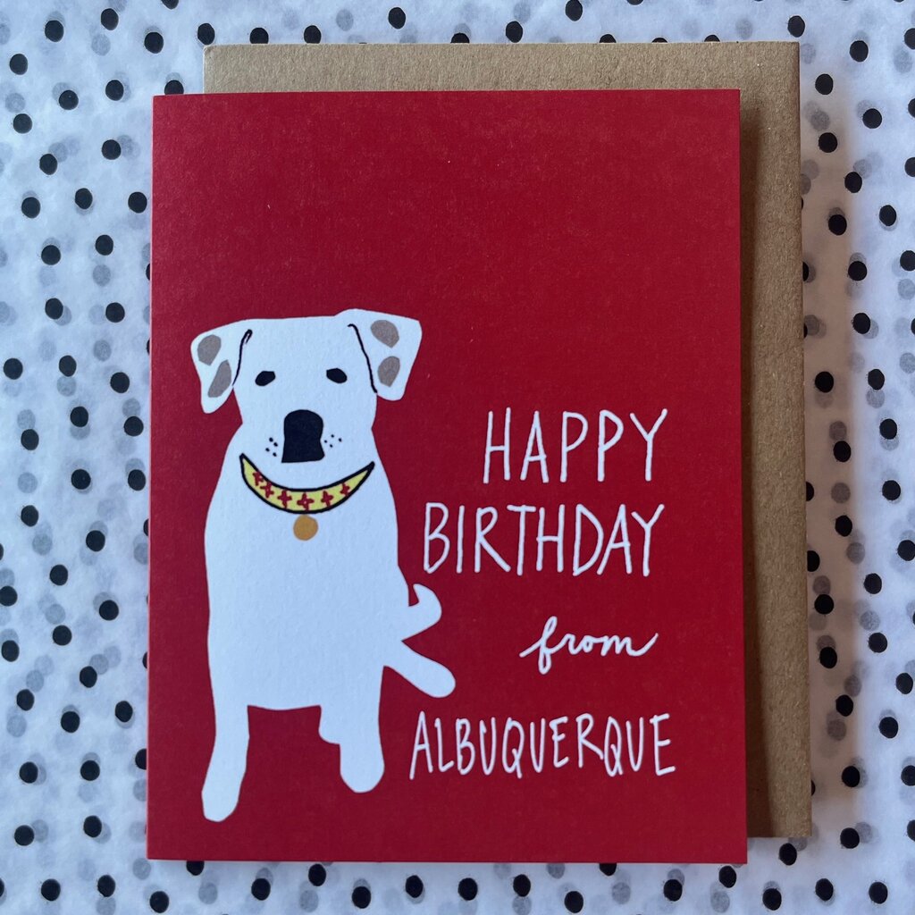 Dog Collar Albuquerque Single Card