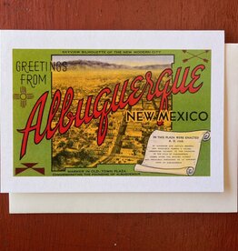 Greetings from Albuquerque Single Card
