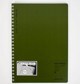 Kokuyo Soft Ring Green Notebook B5