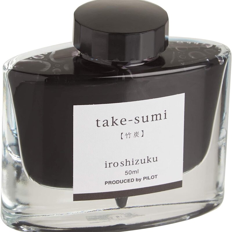 Iroshizuku Iroshizuku Take-sumi (Bamboo Coal) Black Ink