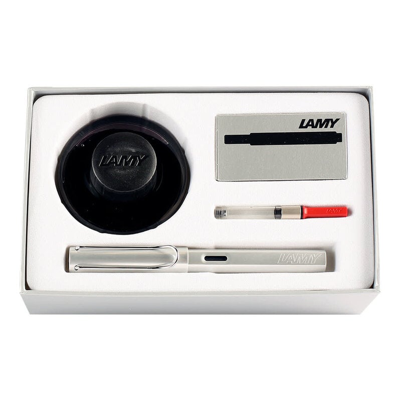 Lamy LAMY Al Star FP Silver Gift Set