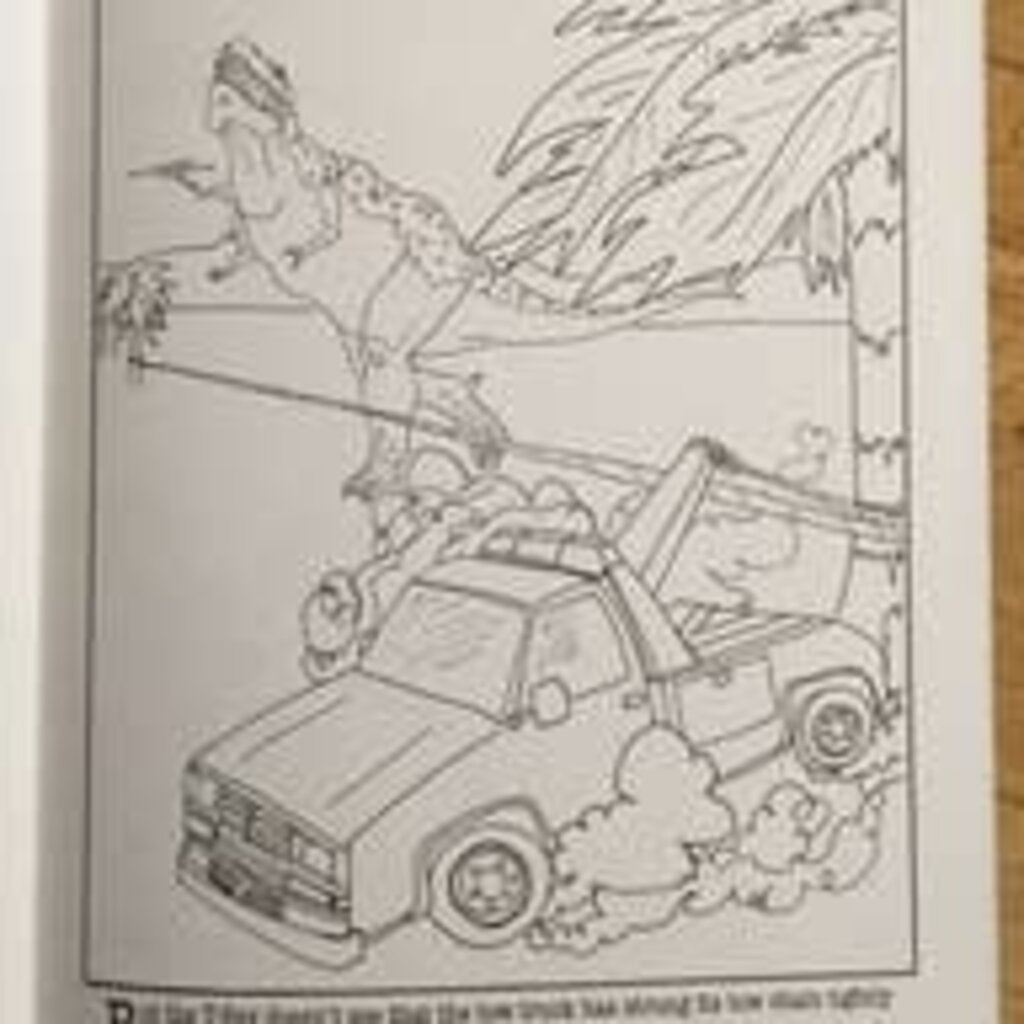 Dinosaurs vs Machines Coloring Book