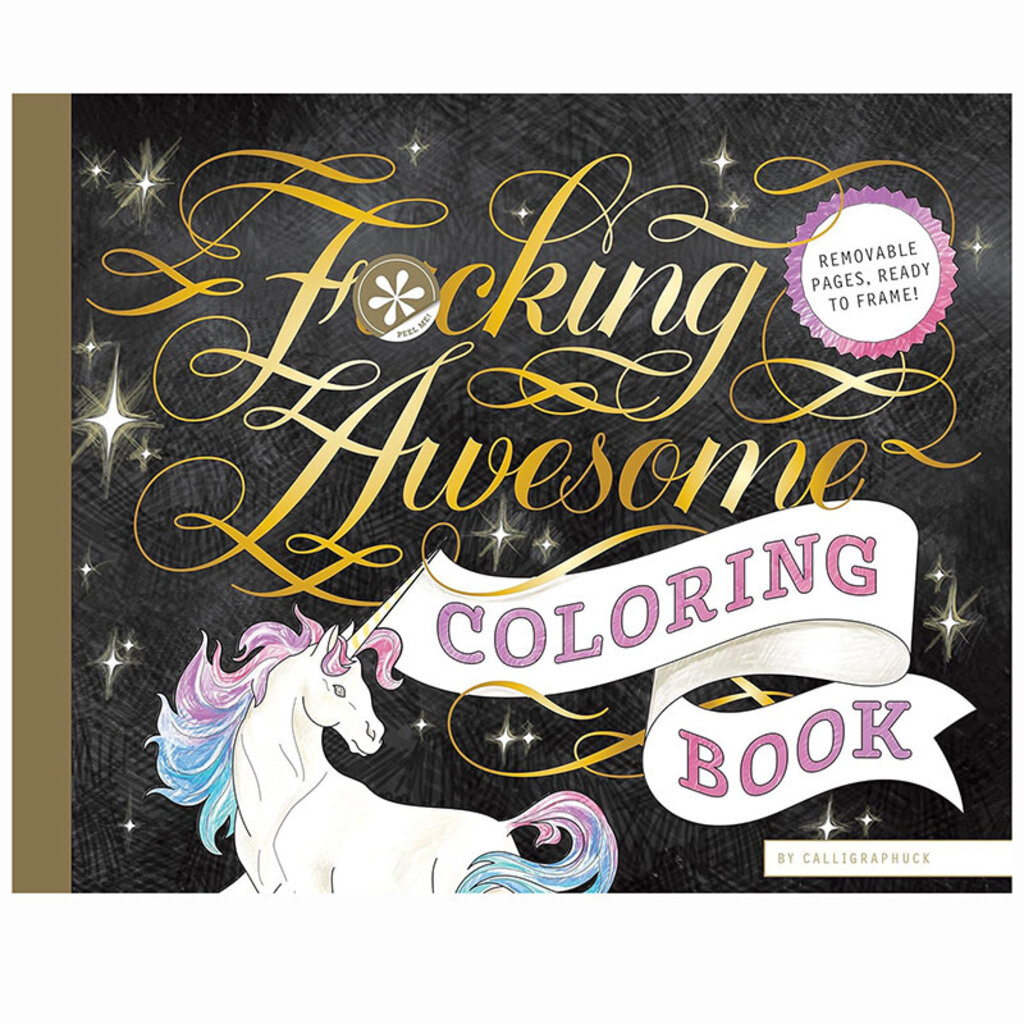 F*cking Awesome Coloring Book